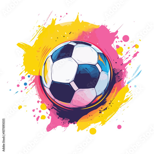 Soccer Ball Icon Vector Sign Illustration Ball F