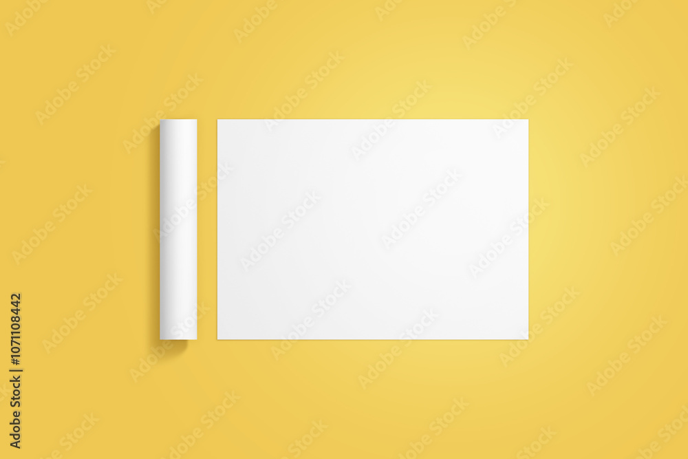 Mockup Landscape Flyer Mockup Landscape Flyer