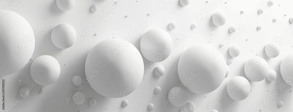Minimalistic White Sphere Abstract Background Minimalistic White Sphere Abstract Background
