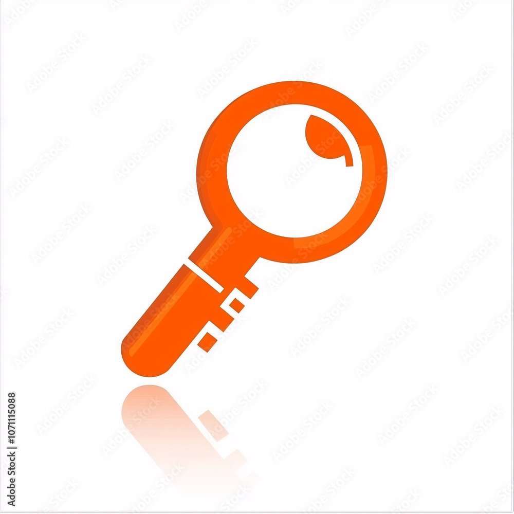 A simple, stylized orange key icon representing security, access, and data protection against a clean, white background. A simple, stylized orange key icon representing security, access, and data protection against a clean, white background.