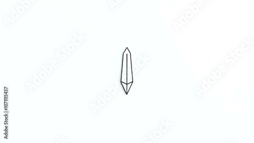 Rocket Icon on Gradient Background Representing the Launch of Innovative Ideas