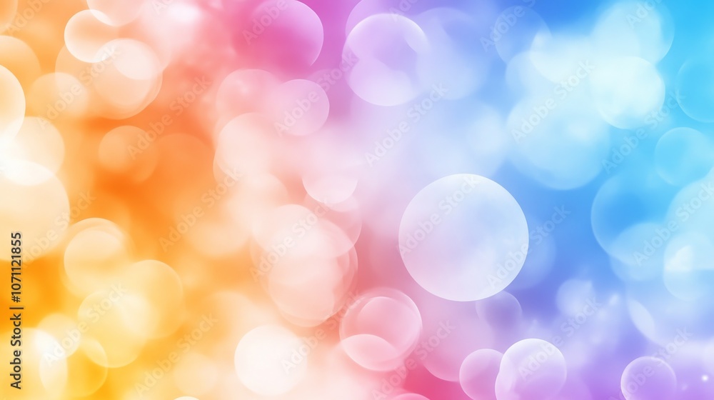 Fototapeta premium Moon Neon Background with Glowing Light