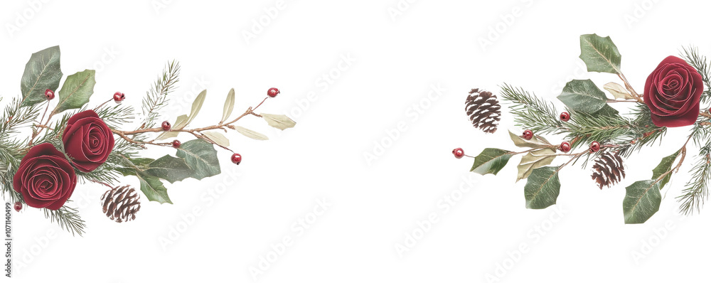 Fototapeta premium Create stunning christmas png designs for your festive celebrations