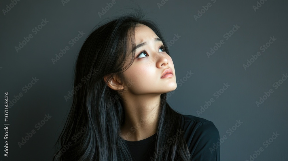 Contemplative Beauty Portrait Contemplative Beauty Portrait