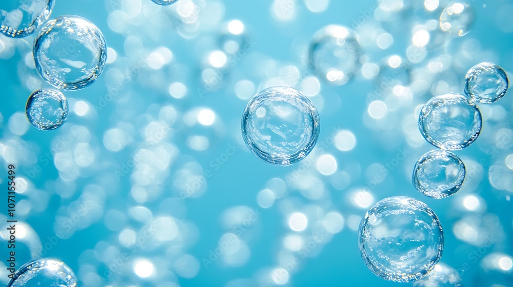 Discover the beauty of bubbles dancing in water Discover the beauty of bubbles dancing in water