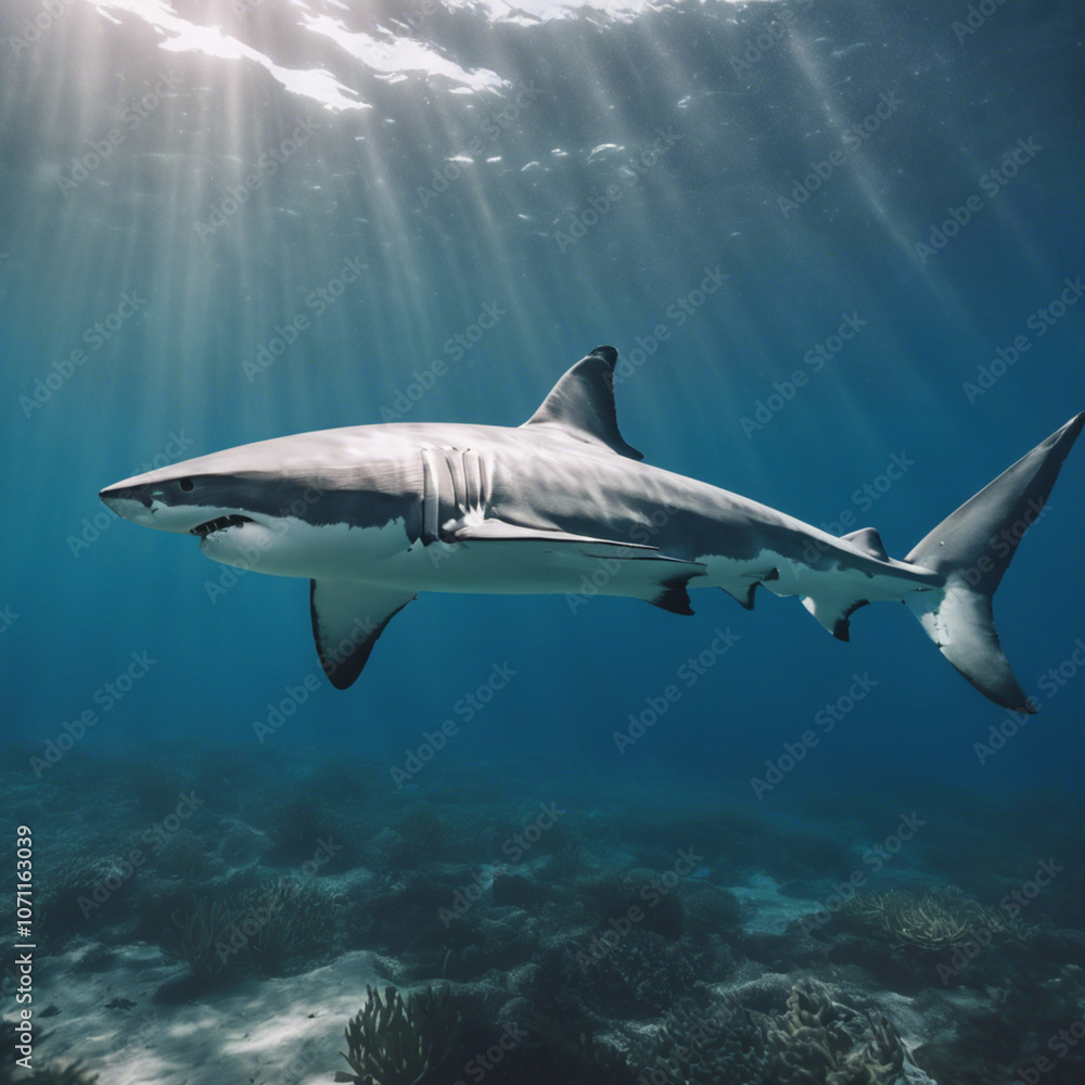 Obraz premium Great White Shark