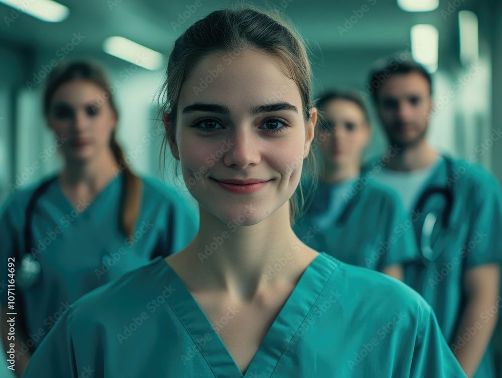 Fototapeta premium Healthcare Team Professional Portrait
