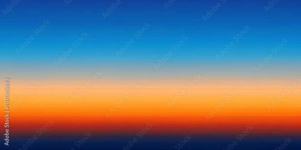 Abstract Gradient Transition of Blue, Orange, and Red Hues Abstract Gradient Transition of Blue, Orange, and Red Hues