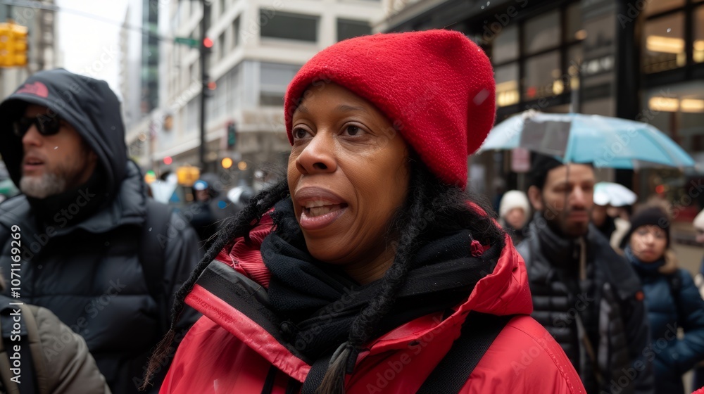 Fototapeta premium Stage a symbolic photoshoot with a diverse group of people's hands joined together over a backdrop