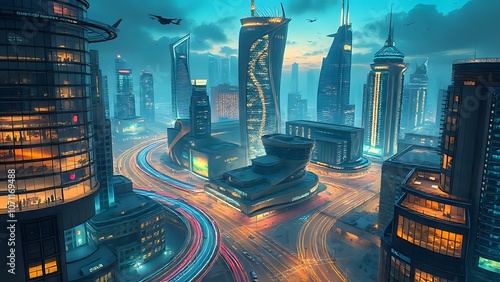 Futuristic Smart City