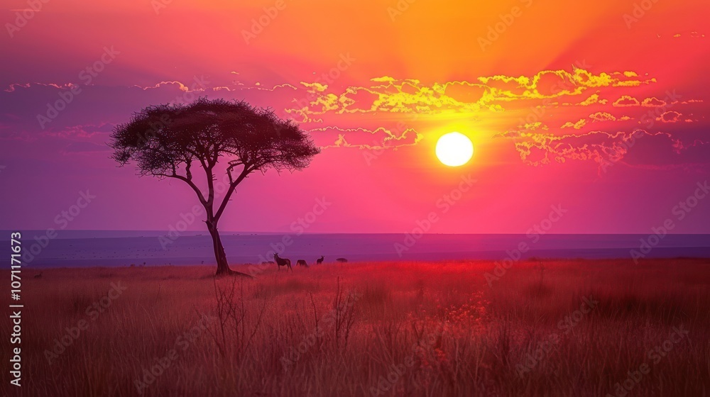 African Sunset African Sunset