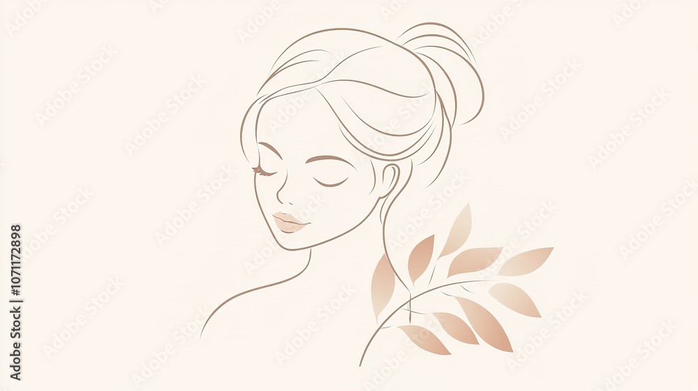 A simple and elegant beauty salon logo incorporating Batak Karo elements, with traditional motifs seamlessly blended into a modern design. The logo reflects the unique cultural heritage of the Batak A simple and elegant beauty salon logo incorporating Batak Karo elements, with traditional motifs seamlessly blended into a modern design. The logo reflects the unique cultural heritage of the Batak