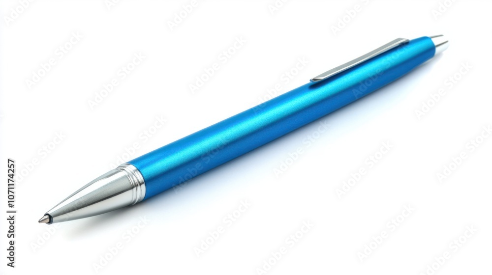 Digital stylus pen for tablets, isolated on white, perfect for creative tech use Digital stylus pen for tablets, isolated on white, perfect for creative tech use