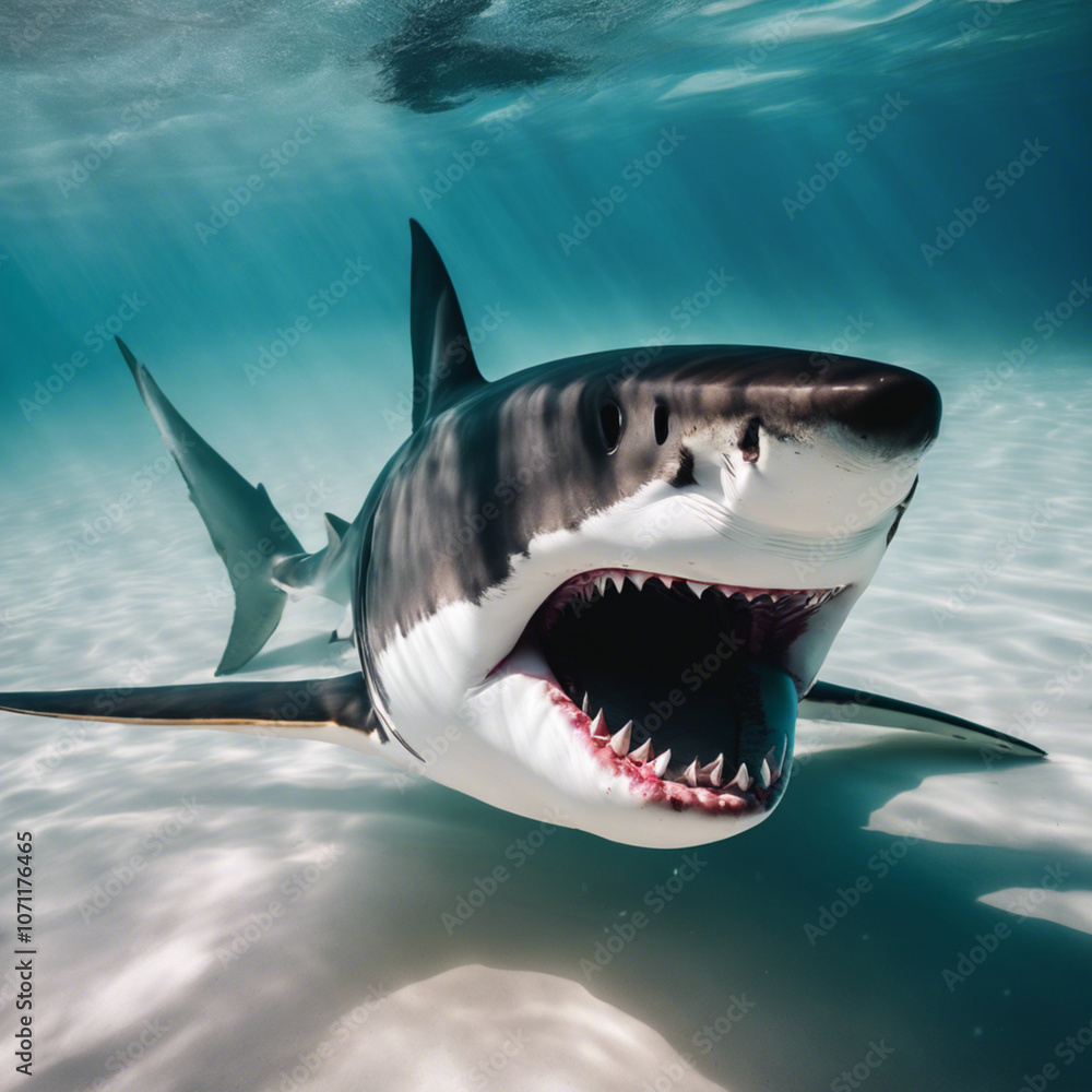 Obraz premium Great White Shark