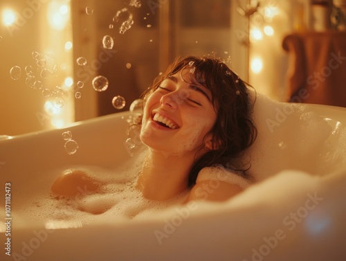 Relaxing Bath Time photo