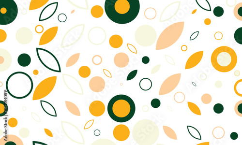 Vintage abstract geometric pattern background design