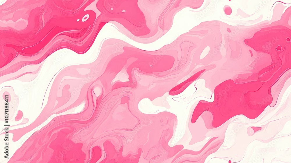 Pink abstract art background featuring a seamless pattern ideal for textiles and wallpaper design Pink abstract art background featuring a seamless pattern ideal for textiles and wallpaper design