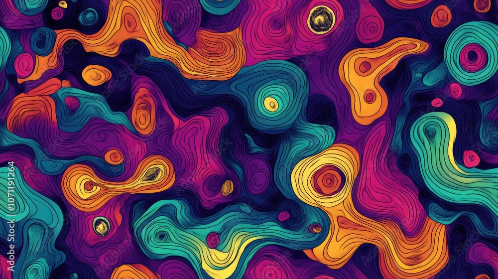 Seamless design of abstract weird background featuring intricate texture patterns ideal for creative projects Seamless design of abstract weird background featuring intricate texture patterns ideal for creative projects