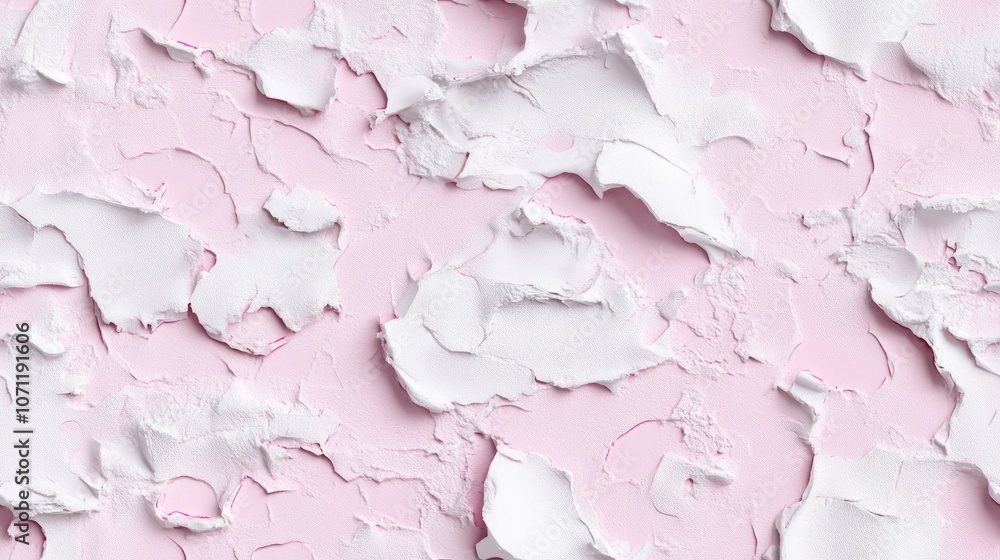 Seamless pattern of pink textured wall with white gray paper and beautiful stucco ideal for surface design and banner backgrounds Seamless pattern of pink textured wall with white gray paper and beautiful stucco ideal for surface design and banner backgrounds