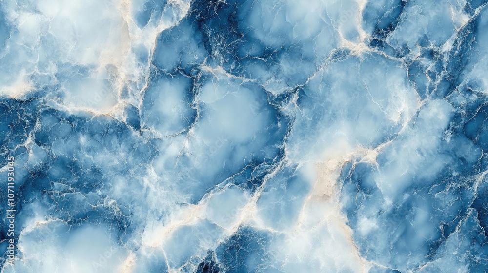 Seamless blue and white marble pattern design for elegant backgrounds and textiles Seamless blue and white marble pattern design for elegant backgrounds and textiles