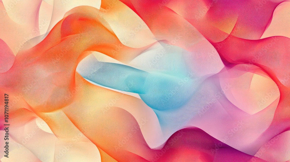 Abstract texture pattern with colorful shapes and flowing lines perfect for background design Abstract texture pattern with colorful shapes and flowing lines perfect for background design