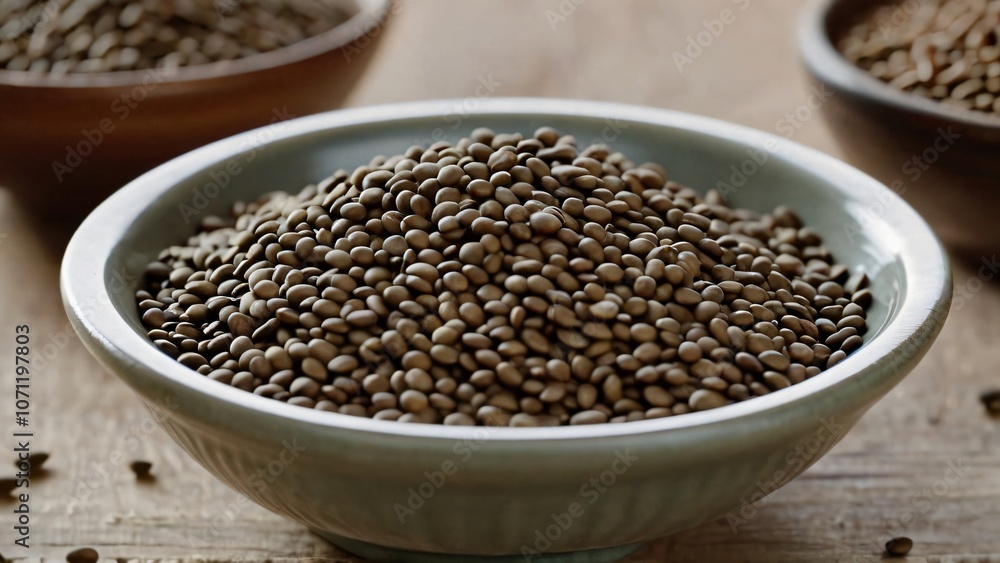Obraz premium lentils in a bowl