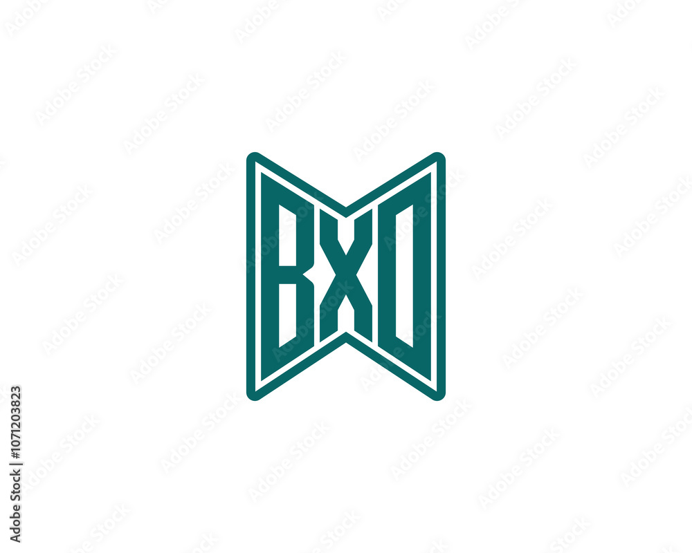 BXO logo design vector template. BXO BXO logo design vector template. BXO