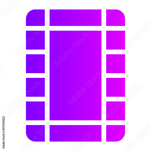 film roll gradient icon