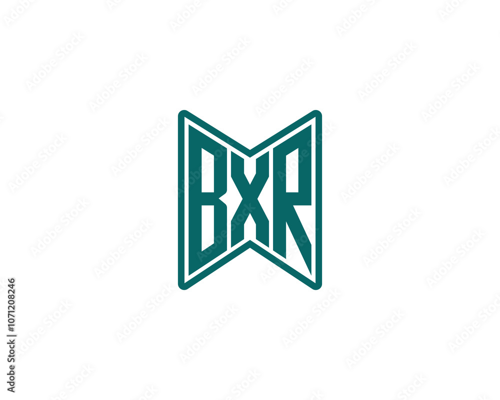 BXR logo design vector template. BXR BXR logo design vector template. BXR