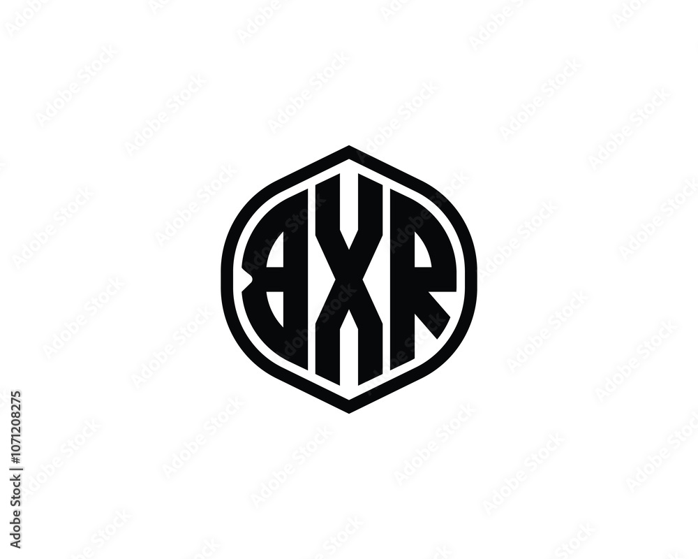 BXR logo design vector template. BXR BXR logo design vector template. BXR