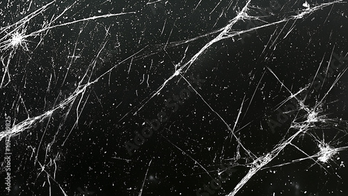 vintage scratched glass macro texture