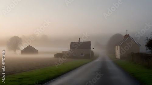 Fog in nature, Fog in cities, Fog in villages