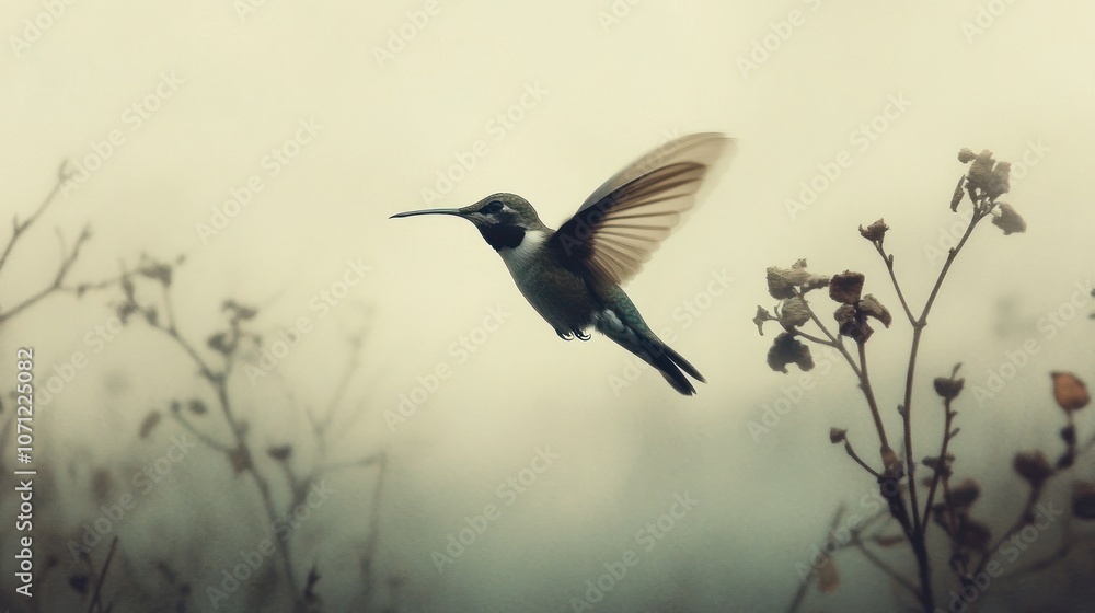 Obraz premium Hummingbird in Flight