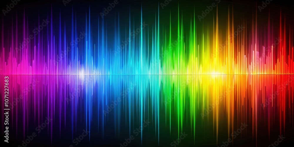 Colorful abstract background with bright audio spectrum lines, colorful, abstract, bright, audio, spectrum, lines, background Colorful abstract background with bright audio spectrum lines, colorful, abstract, bright, audio, spectrum, lines, background