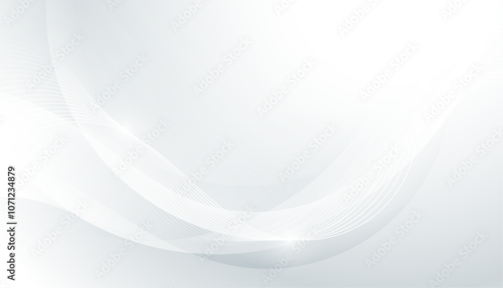elegant flowing wavy line white backdrop for presentation elegant flowing wavy line white backdrop for presentation