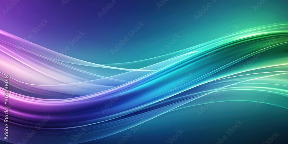 Abstract background with smooth lines in blue, purple, and green colors, abstract, background, smooth, lines, blue, purple Abstract background with smooth lines in blue, purple, and green colors, abstract, background, smooth, lines, blue, purple