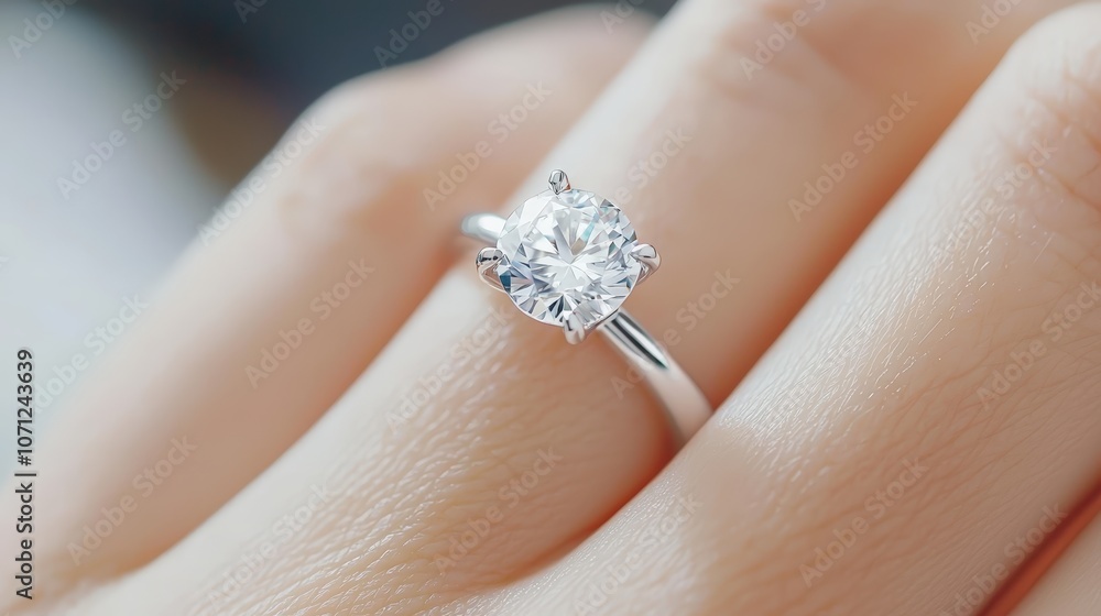 Sparkling diamond ring Sparkling diamond ring
