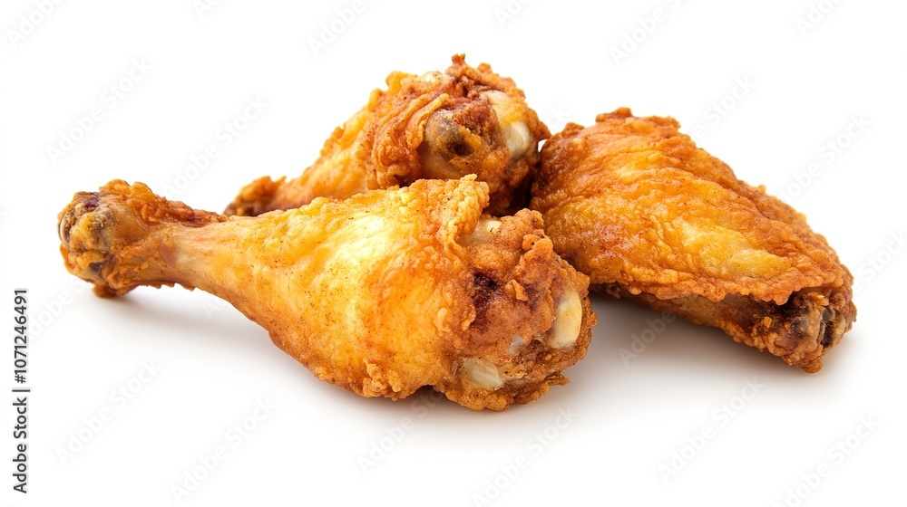 Delicious deep-fried battered crispy chicken wings, golden brown and perfectly crispy. This mouthwatering image captures the irresistible texture and flavor of fried chicken, perfect for food lovers, Delicious deep-fried battered crispy chicken wings, golden brown and perfectly crispy. This mouthwatering image captures the irresistible texture and flavor of fried chicken, perfect for food lovers,