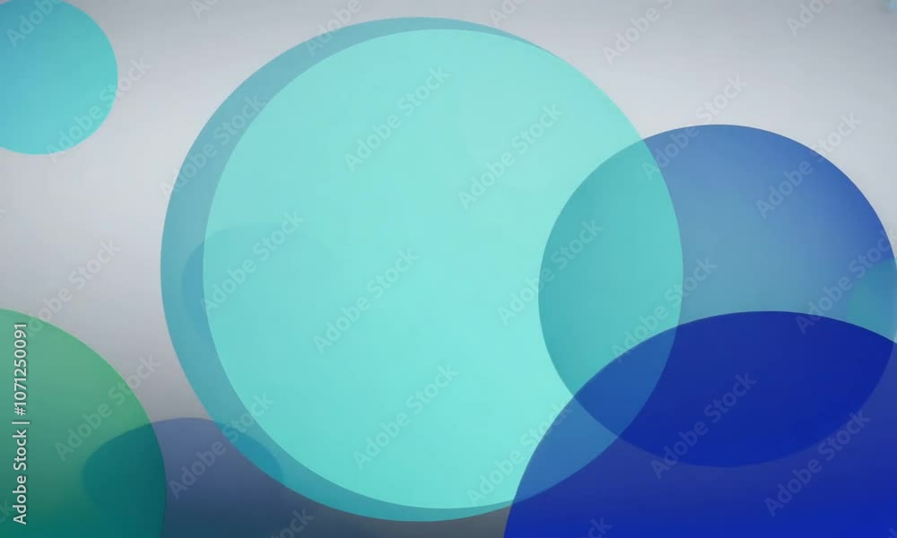Blue green circles abstract background Blue green circles abstract background