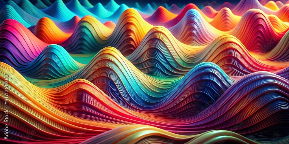 A symphony of flowing color, a vibrant dance of light and shadow, creating a captivating abstract landscape. A symphony of flowing color, a vibrant dance of light and shadow, creating a captivating abstract landscape.