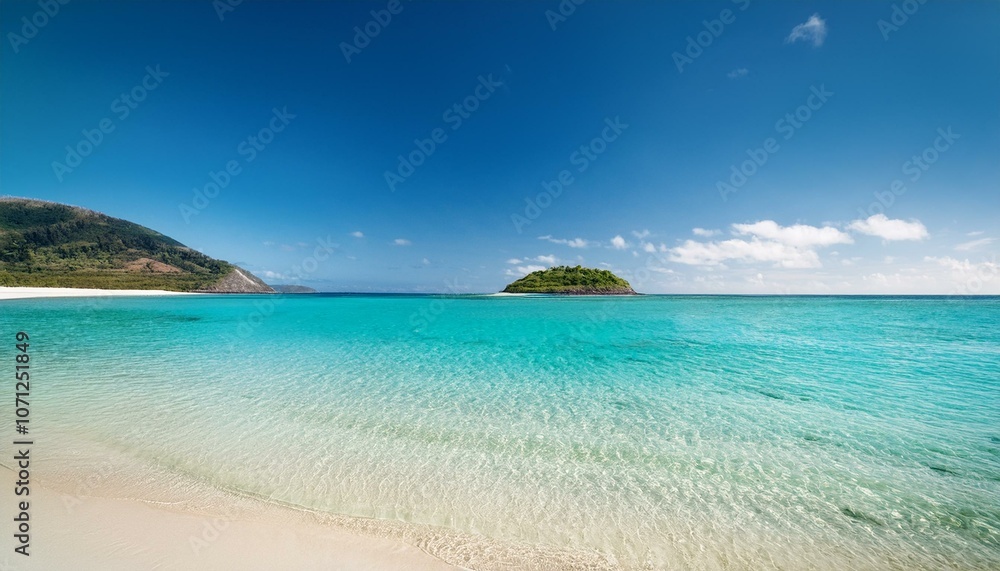 Crystal-clear waters reveal treasures beneath the surface. Crystal-clear waters reveal treasures beneath the surface.