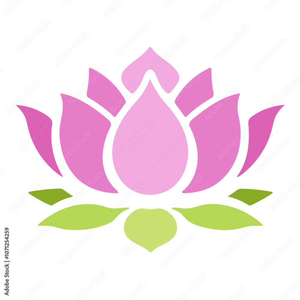 lotus flower, spiritually healthy lifestyle, spa and yoga, Lotus Blossoms balance harmony vector icon symbol lotus flower, spiritually healthy lifestyle, spa and yoga, Lotus Blossoms balance harmony vector icon symbol