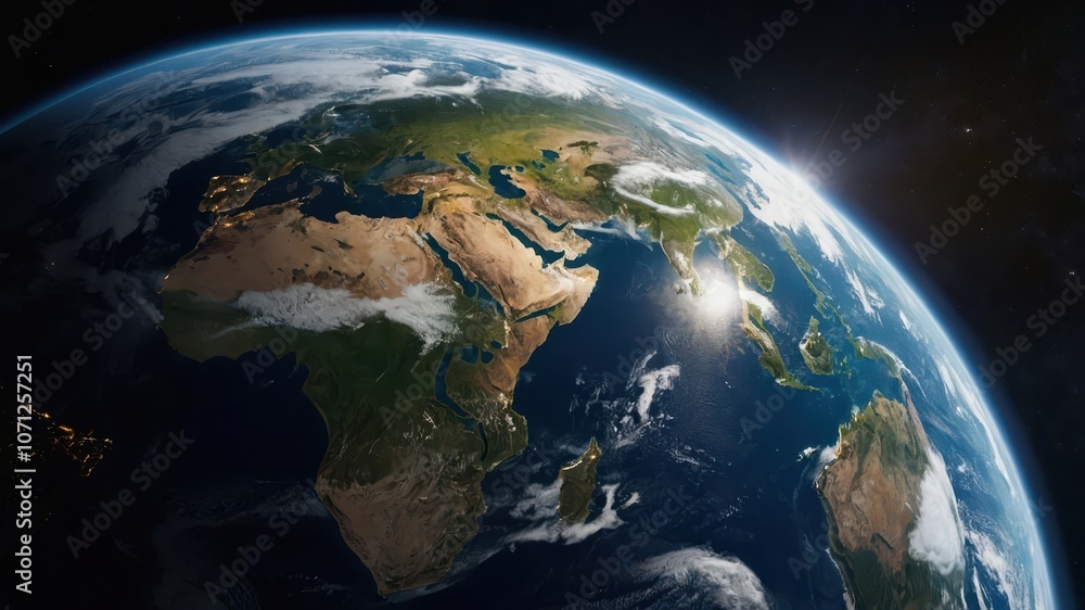 earth in space earth in space