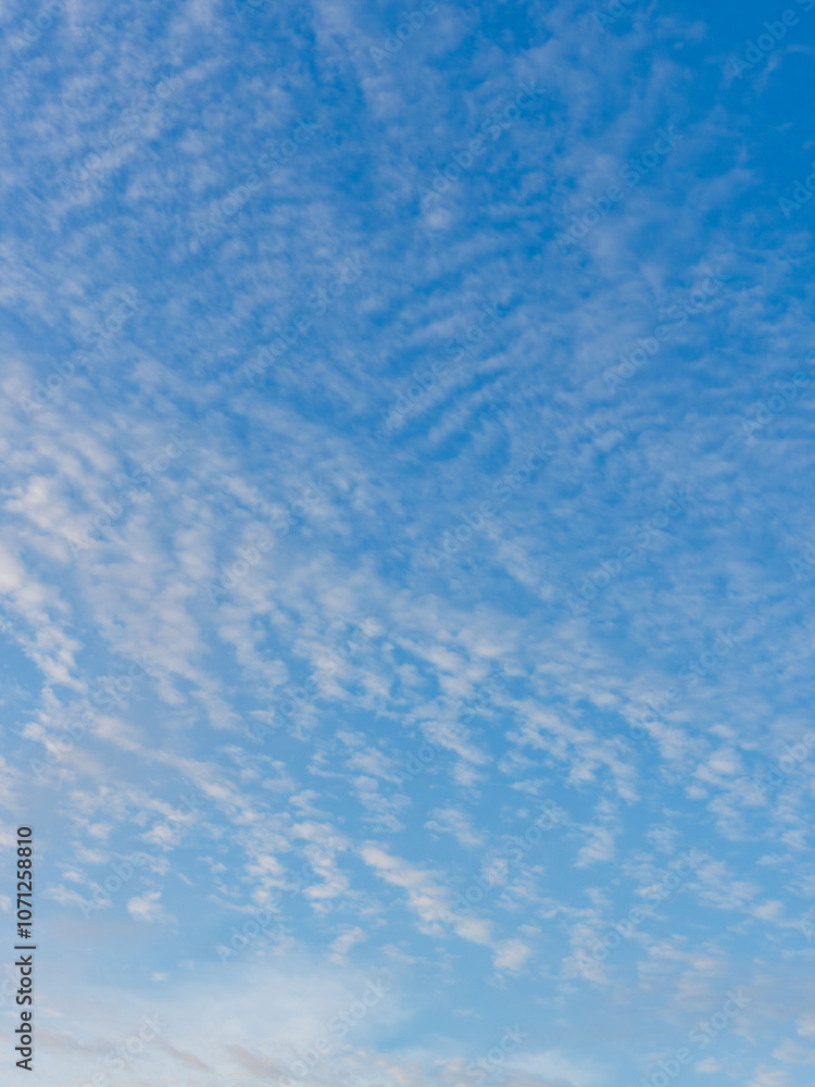 秋の日の朝焼けと青空47