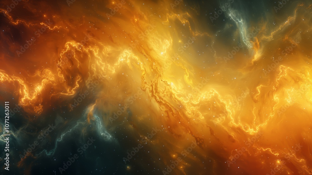 Vibrant galaxy in endless space Vibrant galaxy in endless space