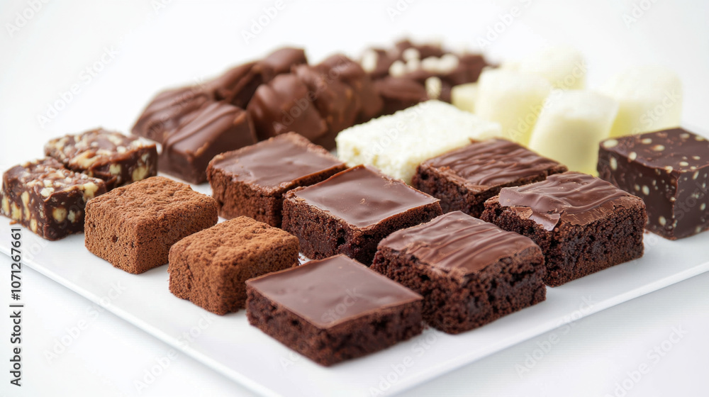 Delicious assortment of homemade chocolate brownies, featuring various textures and flavors, perfect for dessert lovers. Indulge in these sweet treats! Delicious assortment of homemade chocolate brownies, featuring various textures and flavors, perfect for dessert lovers. Indulge in these sweet treats!
