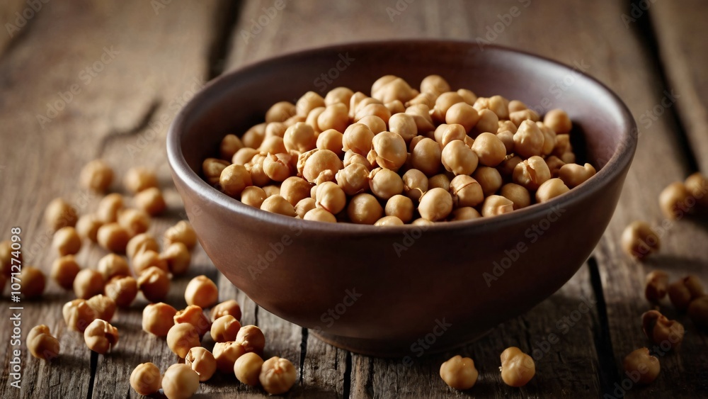 buckwheat in a wooden bowl buckwheat in a wooden bowl