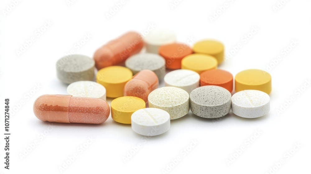 Colorful pills on transparent background. PNG Colorful pills on transparent background. PNG