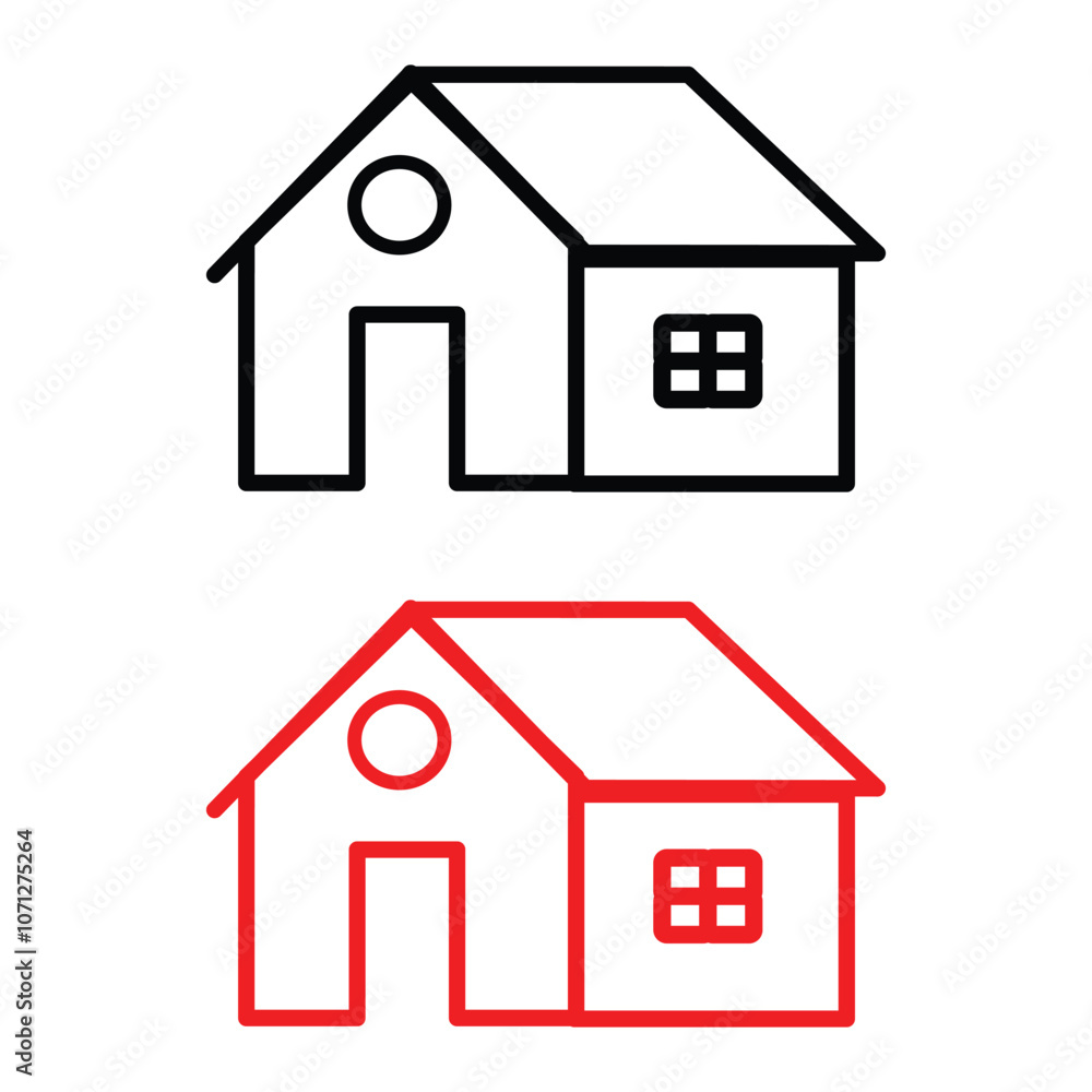 Vector icon for home. Lovely home symbol for app. single Home icon, Real estate icon. Vector icon for home. Lovely home symbol for app. single Home icon, Real estate icon.