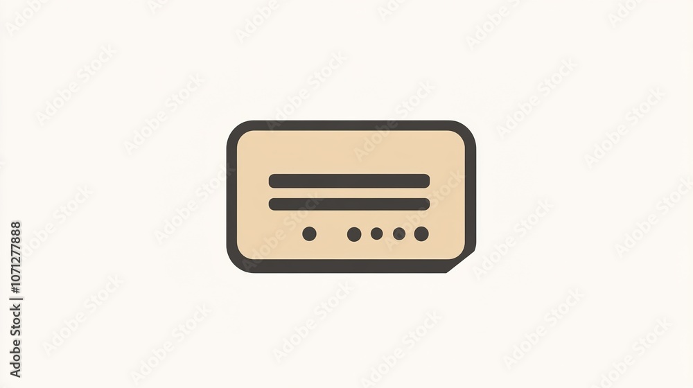 Linear Vector-Style Coupon Icon with Perforated Edges, Minimalist Design for Modern Vouchers Linear Vector-Style Coupon Icon with Perforated Edges, Minimalist Design for Modern Vouchers